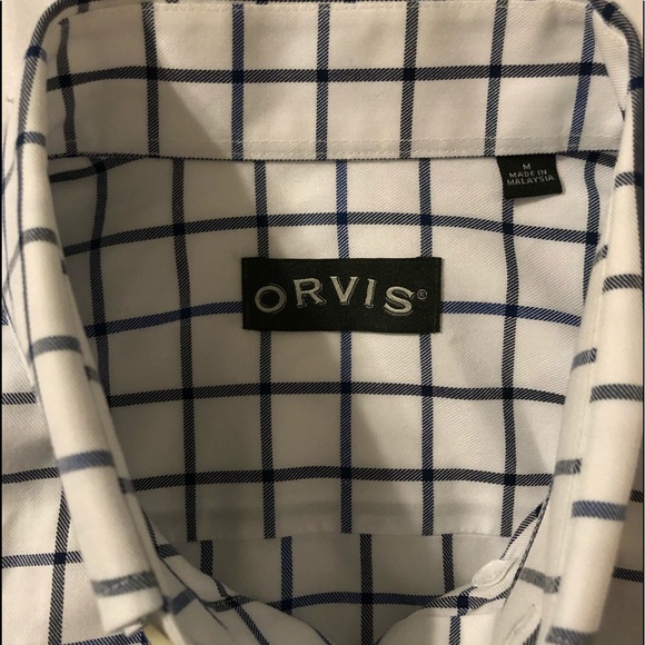 Men’s Orvis Button Down Long Sleeve - Medium - Picture 4 of 4